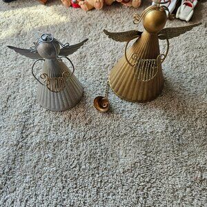 Angels and bells tree decorations